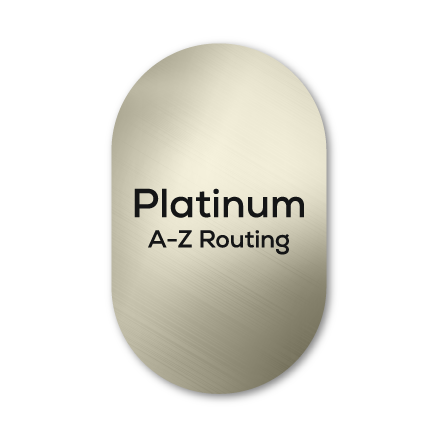 platinum-a-z-routing